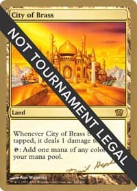 City of Brass - 2003 Dave Humpherys (8ED) from World Championship Decks