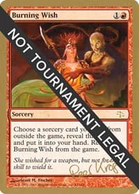 Burning Wish - 2003 Peer Kroger (JUD) from World Championship Decks