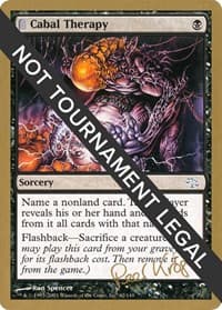 Cabal Therapy - 2003 Peer Kroger (JUD) from World Championship Decks