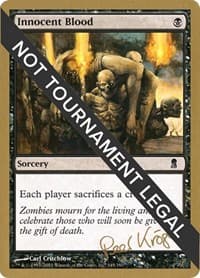Innocent Blood - 2003 Peer Kroger (ODY) from World Championship Decks