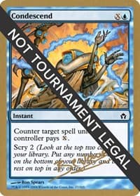 Condescend - 2004 Manuel Bevand (5DN) from World Championship Decks