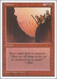 Fissure from Fourth Edition