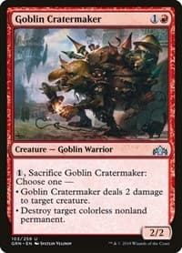 Goblin Cratermaker from Guilds of Ravnica