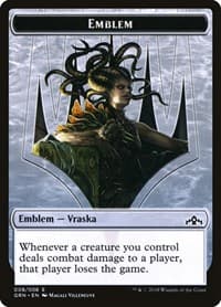 Emblem - Vraska, Golgari Queen from Guilds of Ravnica