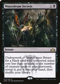 Mausoleum Secrets from Guilds of Ravnica