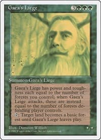 Gaea's Liege from Fourth Edition
