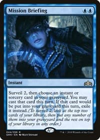 Mission Briefing from Guilds of Ravnica