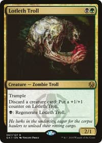 Lotleth Troll from Guilds of Ravnica: Guild Kits