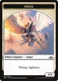 Angel Token from Guilds of Ravnica