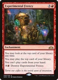 Experimental Frenzy from Guilds of Ravnica