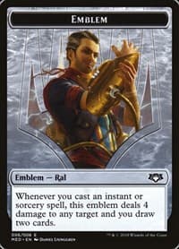 Emblem - Ral, Izzet Viceroy from Mythic Edition: Guilds of Ravnica
