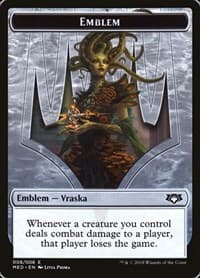Emblem - Vraska, Golgari Queen from Mythic Edition: Guilds of Ravnica
