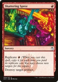 Shattering Spree from Guilds of Ravnica: Guild Kits