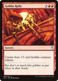Goblin Rally from Guilds of Ravnica: Guild Kits