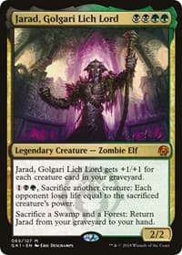 Jarad, Golgari Lich Lord from Guilds of Ravnica: Guild Kits