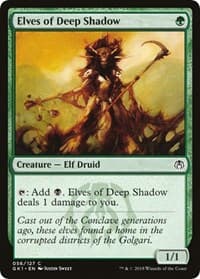 Elves of Deep Shadow from Guilds of Ravnica: Guild Kits