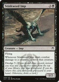 Stinkweed Imp from Guilds of Ravnica: Guild Kits
