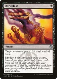 Darkblast from Guilds of Ravnica: Guild Kits