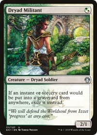 Dryad Militant from Guilds of Ravnica: Guild Kits