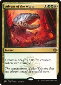 Advent of the Wurm from Guilds of Ravnica: Guild Kits