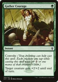 Gather Courage from Guilds of Ravnica: Guild Kits