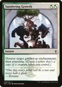 Sundering Growth from Guilds of Ravnica: Guild Kits