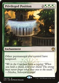 Privileged Position from Guilds of Ravnica: Guild Kits