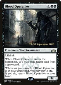 Blood Operative from Prerelease Cards