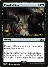 Ritual of Soot from Prerelease Cards