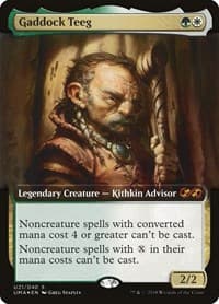 Gaddock Teeg from Ultimate Masters: Box Toppers