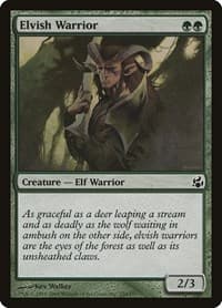 Elvish Warrior from Morningtide
