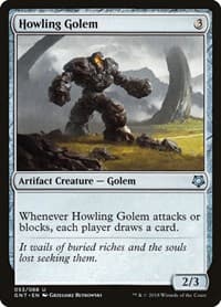 Howling Golem from Magic Game Night