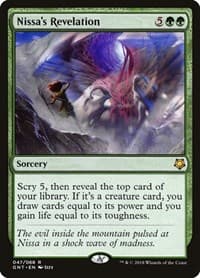 Nissa's Revelation from Magic Game Night