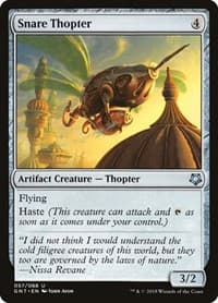 Snare Thopter from Magic Game Night