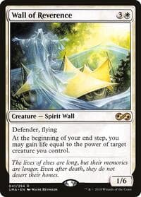 Wall of Reverence from Ultimate Masters