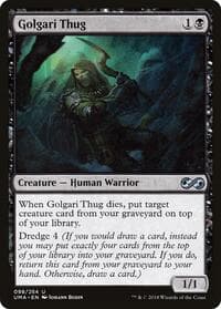 Golgari Thug from Ultimate Masters