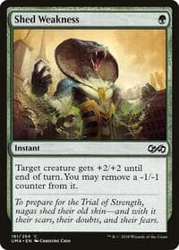 Shed Weakness from Ultimate Masters