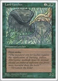 Land Leeches from Fourth Edition