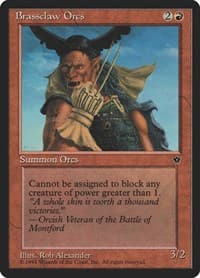Brassclaw Orcs (Alexander) (Claw) from Fallen Empires