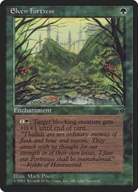 Elven Fortress (Poole) from Fallen Empires