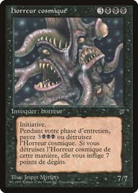 Cosmic Horror (French) - "horreur cosmique" from Renaissance