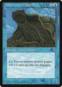 Giant Tortoise (French) - "Tortue marine geante" from Renaissance