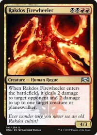 Rakdos Firewheeler from Ravnica Allegiance