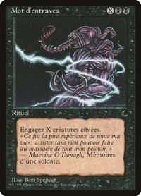 Word of Binding (French) - "Mot d'entraves" from Renaissance