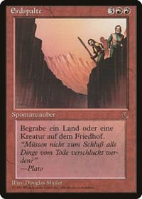 Fissure (German) - "Erdspalte" from Renaissance