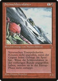 Goblin Rock Sled (German) - "Steinschlittenfahrer" from Renaissance