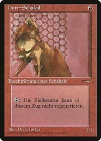 Hurr Jackal (German) - "hurr-Schakal" from Renaissance