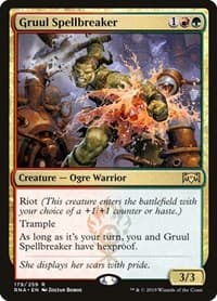 Gruul Spellbreaker from Ravnica Allegiance