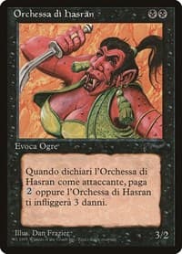 Hasran Ogress (Italian) - "Orchessa di hasran" from Renaissance