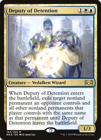 Deputy of Detention from Ravnica Allegiance